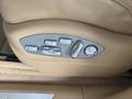 View of control buttons for electric seat adjustment