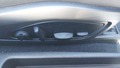 View of control buttons for electric seat adjustment