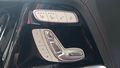 View of control buttons for electric seat adjustment