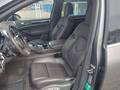 View of front seats