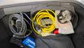 View of fittings for electric vehicle