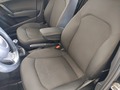 View of front seats