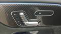 View of control buttons for electric seat adjustment