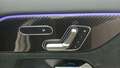View of control buttons for electric seat adjustment