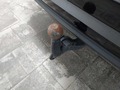 View of trailer tow-bar hitch