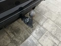 View of trailer tow-bar hitch