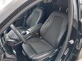 View of front seats