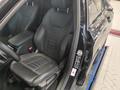 View of front seats