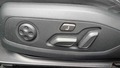 View of control buttons for electric seat adjustment