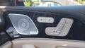 View of control buttons for electric seat adjustment