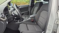 View of front seats