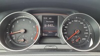 Pogled kombi instrument