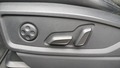 View of control buttons for electric seat adjustment