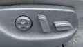 View of control buttons for electric seat adjustment