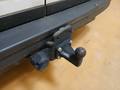 View of trailer tow-bar hitch