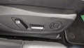 View of control buttons for electric seat adjustment