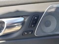 View of control buttons for electric seat adjustment