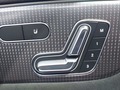 View of control buttons for electric seat adjustment