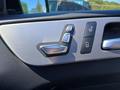 View of control buttons for electric seat adjustment