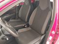View of front seats
