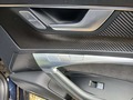View of control buttons for electric seat adjustment