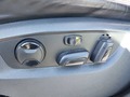 View of control buttons for electric seat adjustment