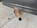 View of trailer tow-bar hitch