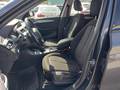 View of front seats