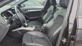 View of front seats