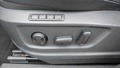 View of control buttons for electric seat adjustment