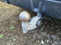 View of trailer tow-bar hitch