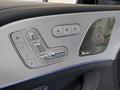 View of control buttons for electric seat adjustment
