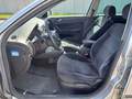 View of front seats