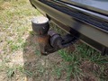 View of trailer tow-bar hitch