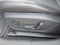 View of control buttons for electric seat adjustment