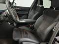 View of front seats