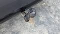 View of trailer tow-bar hitch