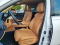 View of front seats