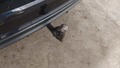 View of trailer tow-bar hitch
