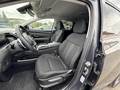 View of front seats
