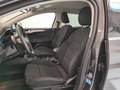 View of front seats
