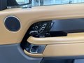 View of control buttons for electric seat adjustment