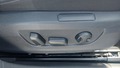 View of control buttons for electric seat adjustment