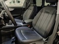 View of front seats