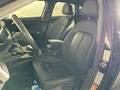 View of front seats
