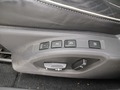View of control buttons for electric seat adjustment