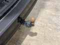 View of trailer tow-bar hitch