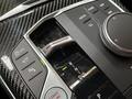 View of centre console