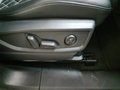 View of control buttons for electric seat adjustment