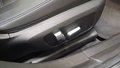 View of control buttons for electric seat adjustment